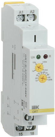 ORT-D-ACDC12-240V Реле откл. без питания ORT. 12-240 В AC/DC IEK