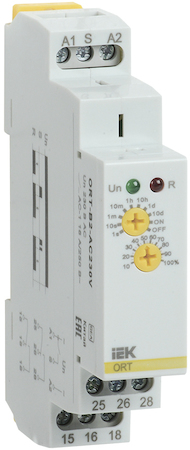 ORT-B2-AC230V Реле выключения ORT. 2 конт. 230 В AС IEK