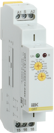 ORT-A1-ACDC12-240V Реле включения ORT. 1 конт. 12-240 В AС/DC IEK
