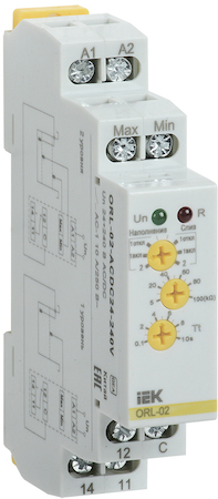 ORL-02-ACDC24-240V Реле наполн/дренаж ORL 24-240 В AC/DC IEK