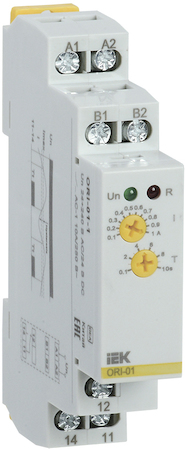 ORI-01-1 Реле тока ORI. 0,1-1 А. 24-240 В AC / 24 В DC IEK