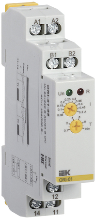 ORI-01-05 Реле тока ORI. 0,05-0,5 А. 24-240 В AC / 24 В DC IEK