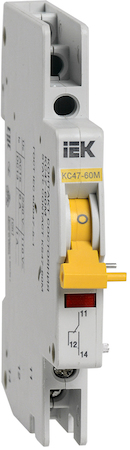 MVA31D-KS-1 Контакт состояния КС47-60М на DIN-рейку для ВА47-60M IEK