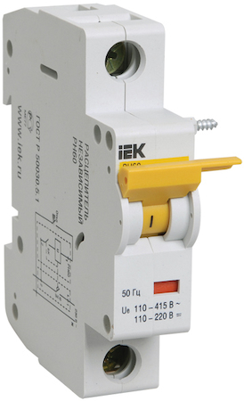 IEK MVA30D-RN Расцепитель независ.РН60 на DIN-рейку ИЭК