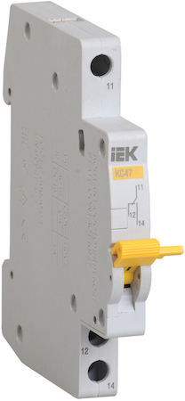 IEK MVA01D-KS-1 Контакт состояния КС47 новая серия на DIN-рейку ИЭК