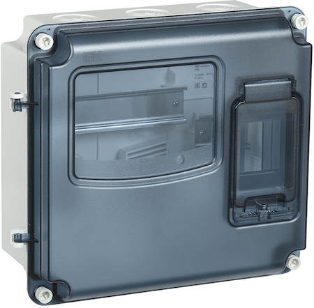 Фото IEK MSP1-N-03-55 KREPTA 5 Корпус пластиковый ЩУРн-П 1/3 IP66 PC