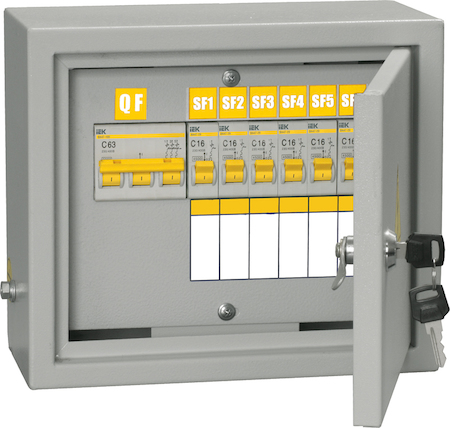 IEK MSM10-3N-06-31 Щиток распределительный ОЩВ-3-63-6-0 36 УХЛ4 IP31