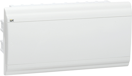 IEK MKP82-V-18-WD-41-10 Бокс ЩРВ-П-18 модулей встраив.пластик IP41 PRIME белая дверь