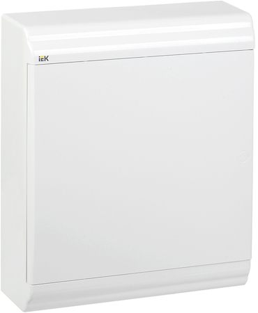 IEK MKP82-N-24-WD-41-10 Бокс ЩРН-П-24 модуля навесн.пластик IP41 PRIME белая дверь