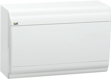 IEK MKP82-N-12-WD-41-10 Бокс ЩРН-П-12 модулей навесн.пластик IP41 PRIME белая дверь
