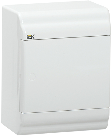 IEK MKP82-N-04-WD-41-20 Бокс ЩРН-П-4 модуля навесн.пластик IP41 PRIME белая дверь