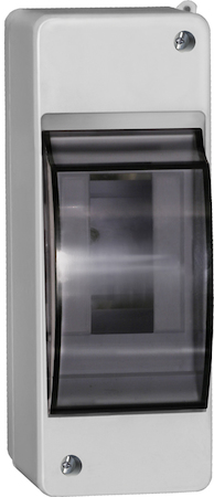 IEK MKP42-N-02-30-20 Бокс с прозр.крышкой КМПн 2/2 для 2-х авт.выкл.наружн.уст. ИЭК