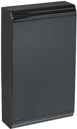 MKP13-N-01-36-41-K02 Корпус модульный пл. нав. ЩРН-П-36 PRIME черный IP41 IEK