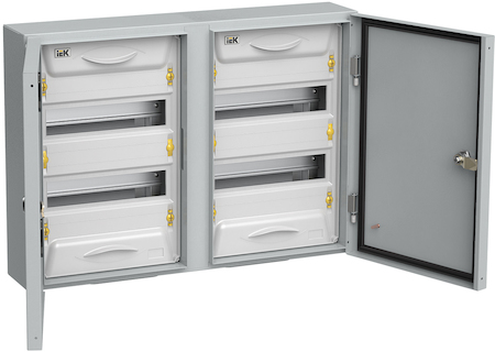 IEK MKM11-N-2X24-54-Z-U Корпус металлический ЩРн-2х24з-1 74 IP54 "UNIVERSAL"