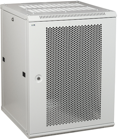 IEK LWR3-06U66-PF ITK Шкаф LINEA W 6U 600x600 мм дверь перфорированная, RAL7035