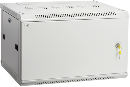IEK LWR3-06U66-MF ITK Шкаф LINEA W 6U 600x600 мм дверь металл, RAL7035