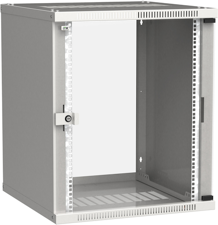 IEK LWE3-15U67-GF ITK Шкаф LINEA WE 15U 600x650мм дверь стекло серый
