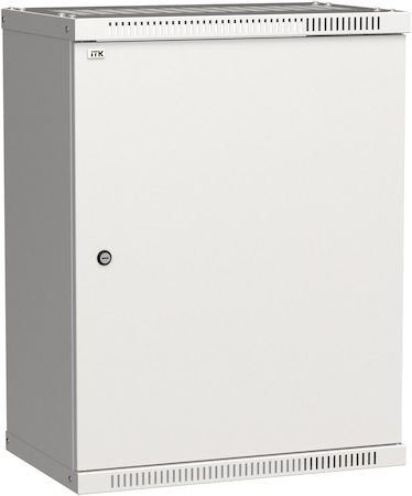 IEK LWE3-15U53-MF ITK Шкаф LINEA WE 15U 550x350мм дверь металл серый