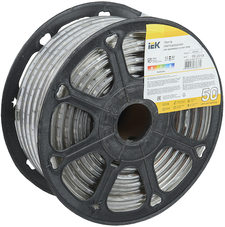LSR4-3-030-67-0-50 Лента LED 50м LSR-5050RGB30-7,2-IP67-220В IEK