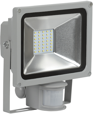 LPDO502-20-K03 Прожектор СДО 05-20Д (детектор) светодиодный серый SMD IP44 IEK