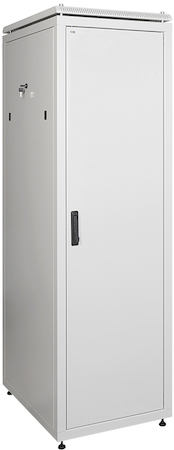 IEK LN35-38U66-M ITK Шкаф сетевой 19" LINEA N 38U 600х600 мм металлическая передняя дверь серый