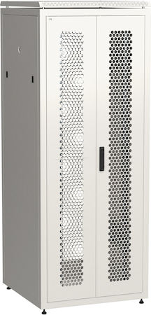 IEK LN35-42U88-2PP ITK LINEA N 42U 800х800мм распашн. перф. дв. задн. перф. сер