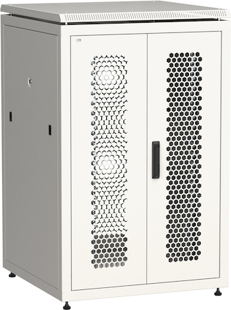 IEK LN35-24U88-2PP ITK LINEA N 24U 800х800мм распашн. перф. дв. задн. перф. сер