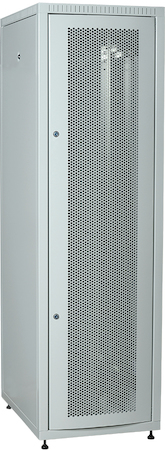 IEK LE35-42U68-PM ITK Шкаф LINEA E 42U 600х800мм двери 2шт перф. и метал. сер.