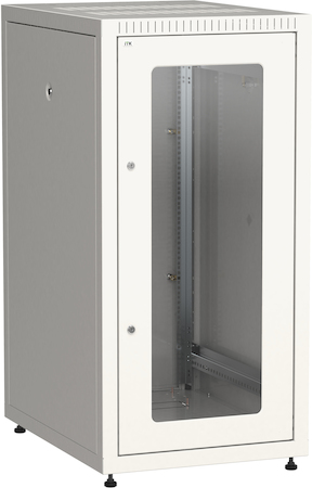 IEK LE35-18U68-GM ITK Шкаф LINEA E 18U 600х800мм двери 2шт стек. и метал. сер.