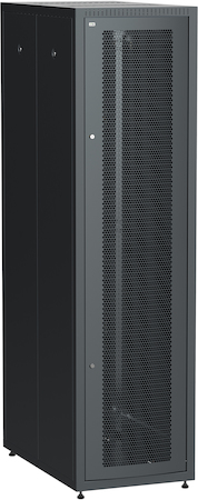 IEK LE05-42U61-PM ITK Шкаф LINEA E 42U 600х1000мм двери 2шт перф. и метал. чер