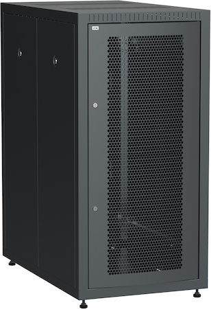 IEK LE05-24U61-PM ITK Шкаф LINEA E 24U 600х1000мм двери 2шт перф. и метал. чер