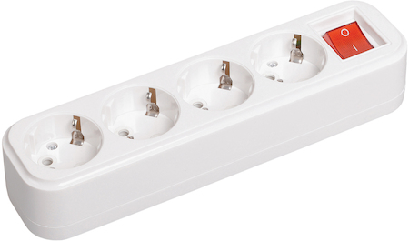 KYP11-16-04-00-ZK Колодка К04В 4 места 2Р+РЕ 16А/250В CLASSIC IEK