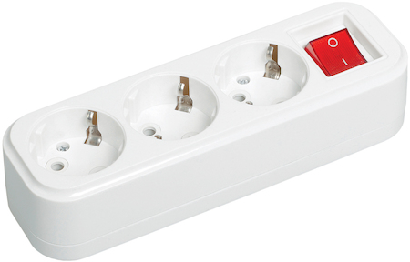 KYP11-16-03-00-ZK Колодка К03В 3 места 2Р+РЕ 16А/250В CLASSIC IEK