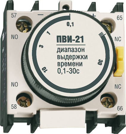 IEK KPV10-11-2 Приставка ПВИ-12 задержка на вкл. 10-180сек. 1з+1р ИЭК