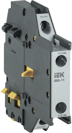 KPK21-11 Контакт боковой дополнительный 1з+1р IEK