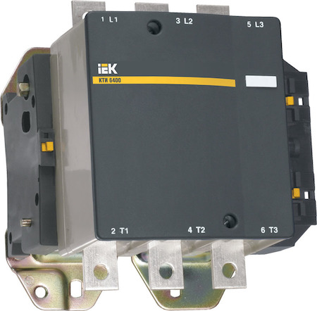 IEK KKT60-400-400-10 Контактор КТИ-6400  400А  400В/АС3 ИЭК