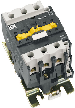 IEK KKM41-095-400-11 Контактор КМИ-49512 95А 400В/АС3 1НО;1НЗ ИЭК