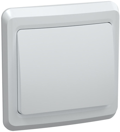 EVV10-K01-10-DM ВС10-1-0-ВБ Выключатель 1 кл 10 А ВЕГА (белый) IEK