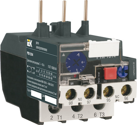 IEK DRT10-C063-0001 Реле РТИ-1305 электротепловое 0,63-1,0 А ИЭК