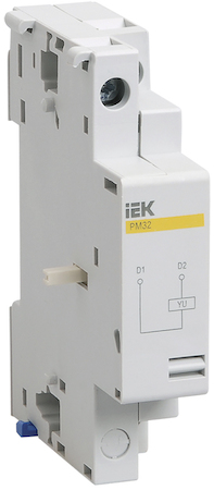 IEK DMS11D-UV400 Расцепитель минимального напряжения РМ32 Ue 400В ИЭК