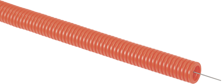 CTG20-16-K04-050 Труба гофр. ПНД d16 с зондом оранжевая (50м) IEK