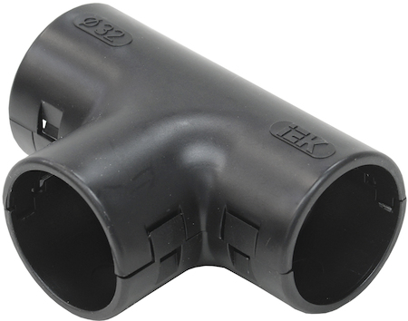 CTA10D-TIG32-K02-020 Тройник открывающийся TI32G IEK черный