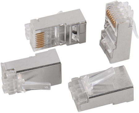 IEK CS3-1C6FS ITK Разъём RJ-45 FTP для кабеля SOLID кат.6