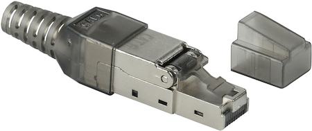 IEK CS3-1C06F-Q ITK Разъём RJ-45 FTP для кабеля кат. 6 полевая заделка
