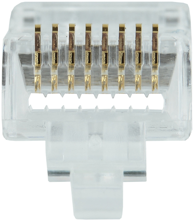 IEK CS3-1C5EU-FPS ITK Разъём RJ-45 UTP для кабеля кат.5E FPS