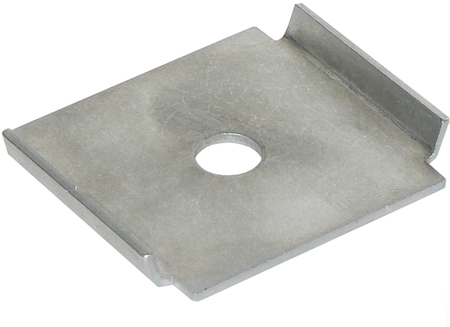 IEK CLW10-CR-INOX Площадка фиксаторная  CR INOX
