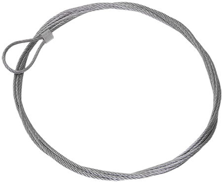 IEK CLP1M-SRL-2-01 Стальной трос с петлей 1 м.