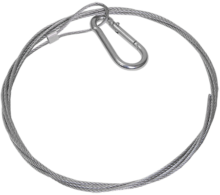 IEK CLP1M-SRC-2-07 Стальной трос с карабином 7 м.