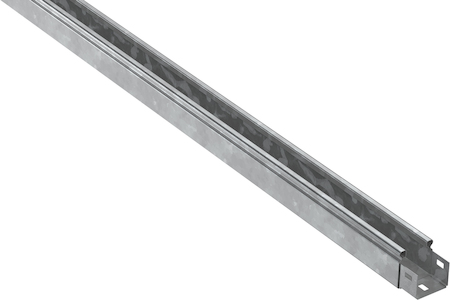 CLN10-050-100-100-3-M-HDZ Лоток неперфорированный 50х100х3000-1,0 HDZ IEK