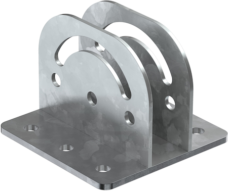 CLM50D-HKS-150-40-HDZ Крепление шарнирное для STRUT-профиля HDZ IEK